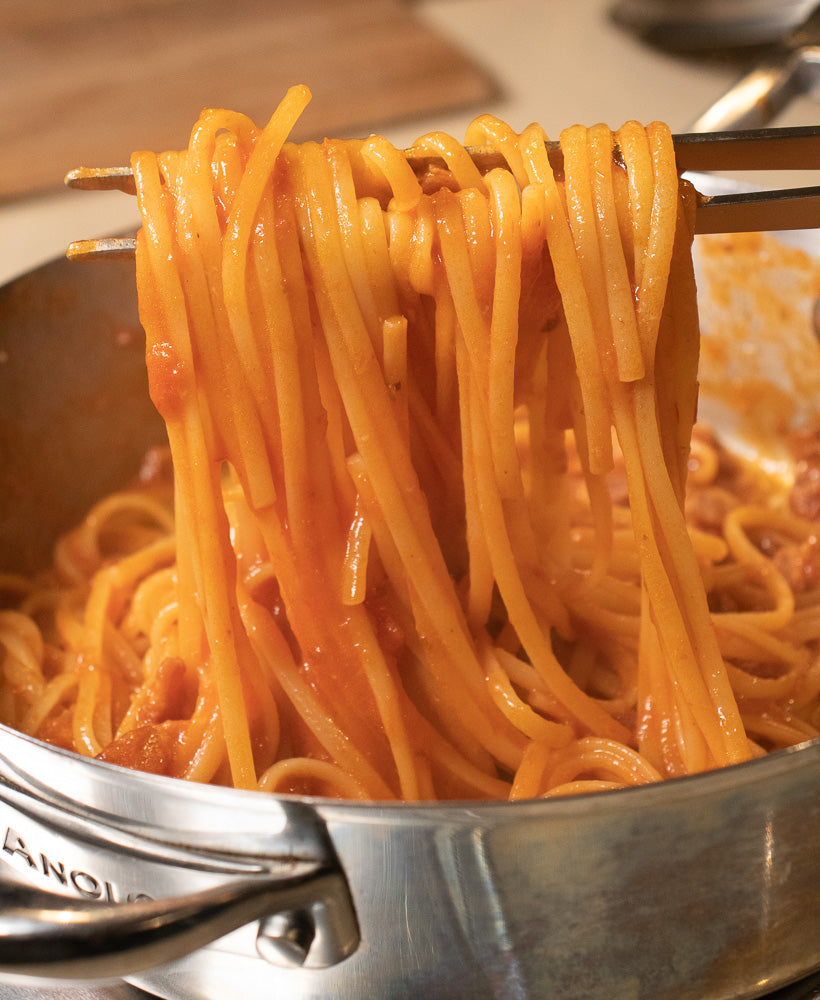 Pasta all'Amatriciana: Authentic Italian Recipe – EXAU Olive Oil