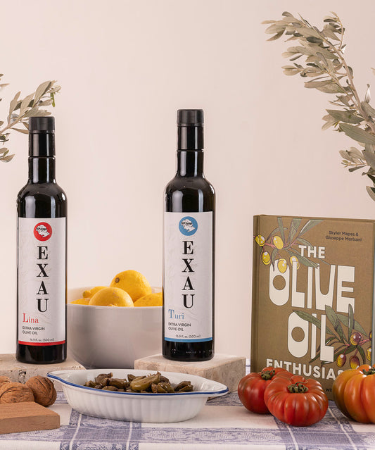 2023 Harvest The Olive Oil Enthusiast Set - 2 bottles & 1 book (Free Shipping)
