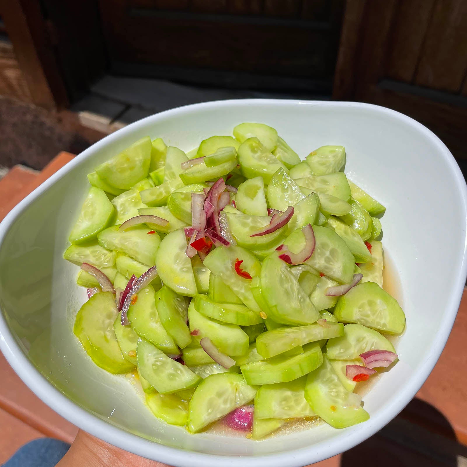 spicy cucumber salad