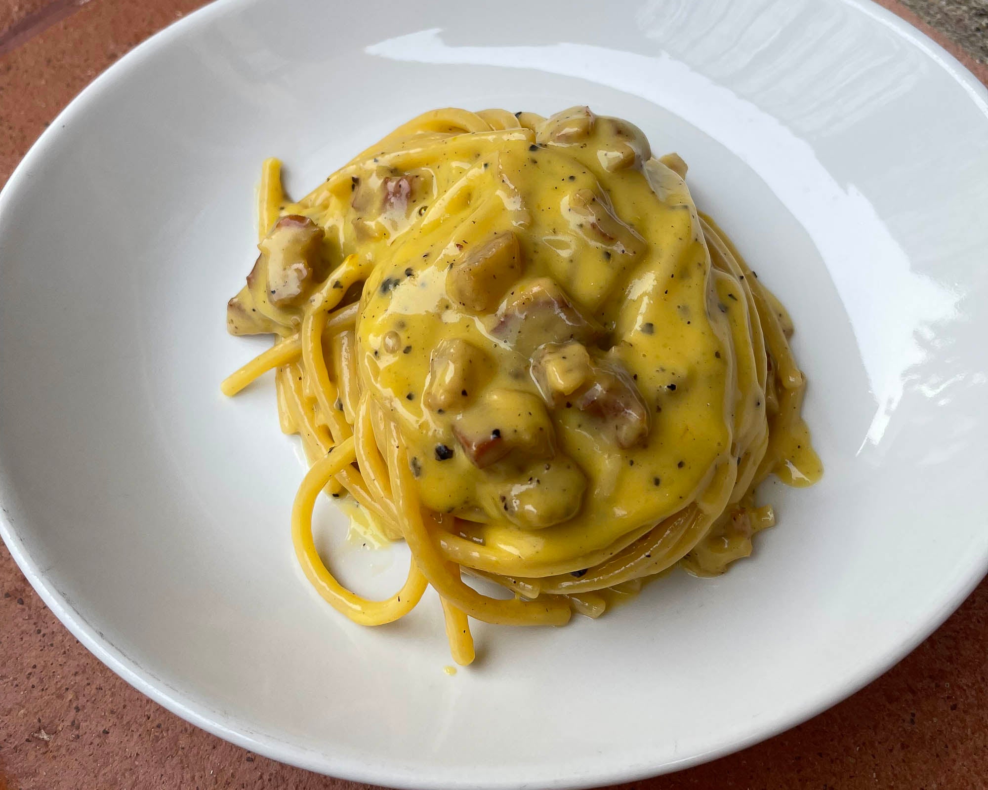 italian pasta carbonara