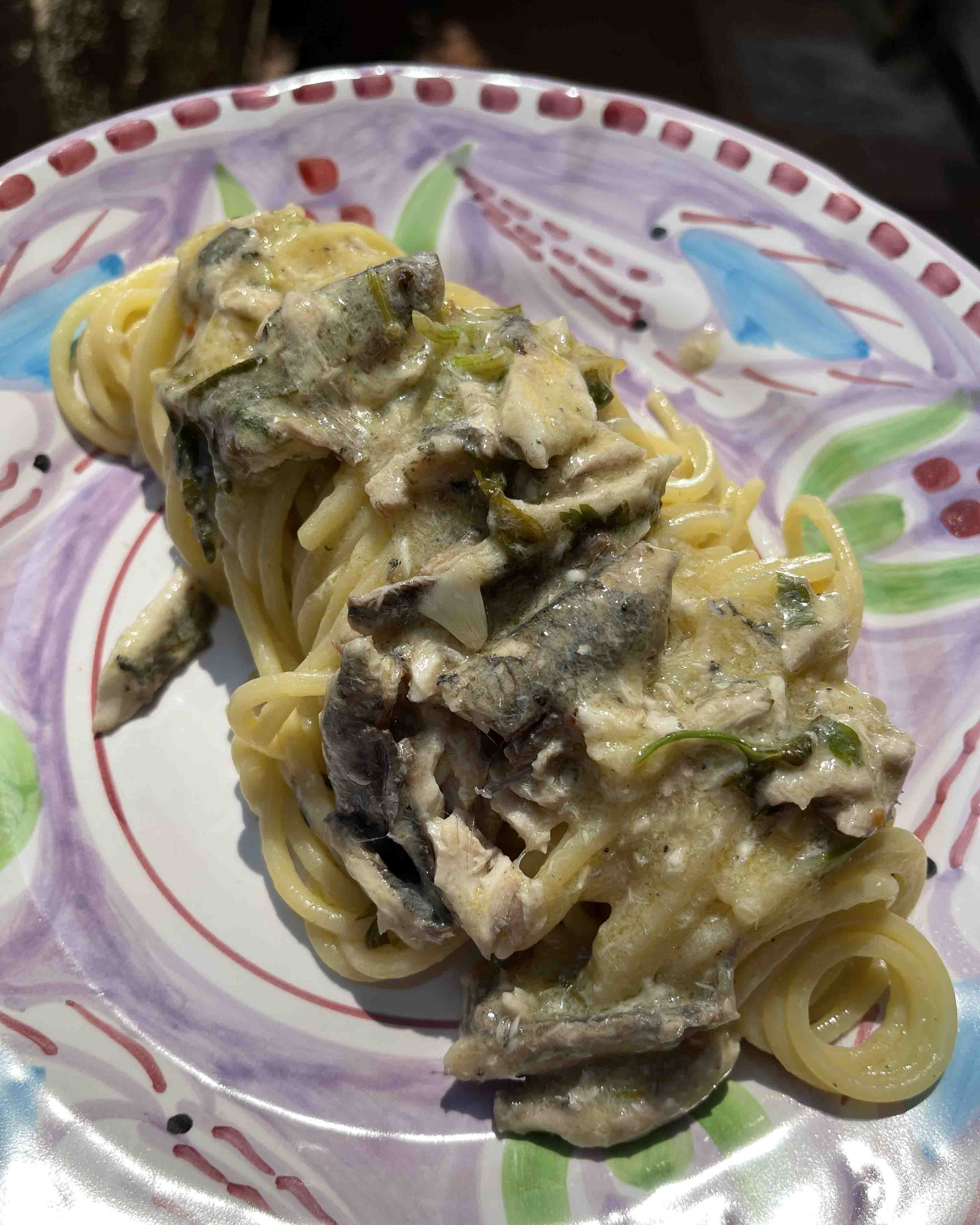 Pasta with Fresh Anchovies (Italian Recipe with EVOO) – EXAU Olive Oil