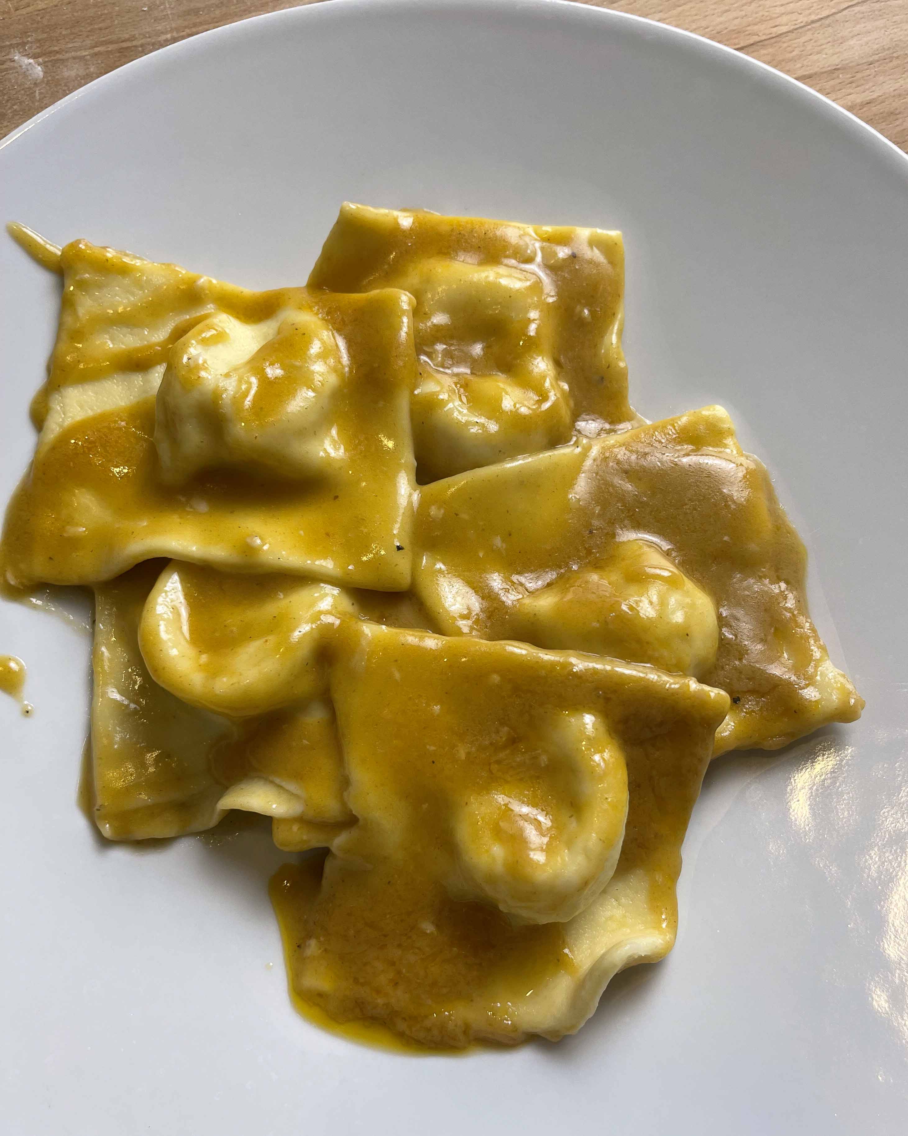 Seafood Ravioli – EXAU Olive Oil